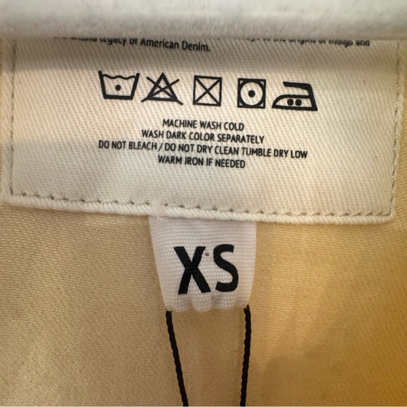 Oak & Acorn Rebelle Reserve Coverall Jumpsuit Ecru Utility Denim XS NWT - Picture 11 of 12